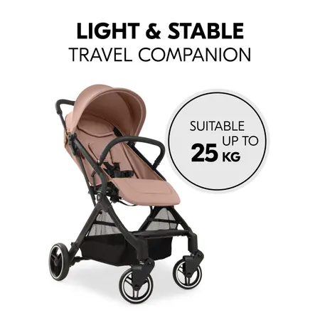 Light, handy and robust hauck pushchair 