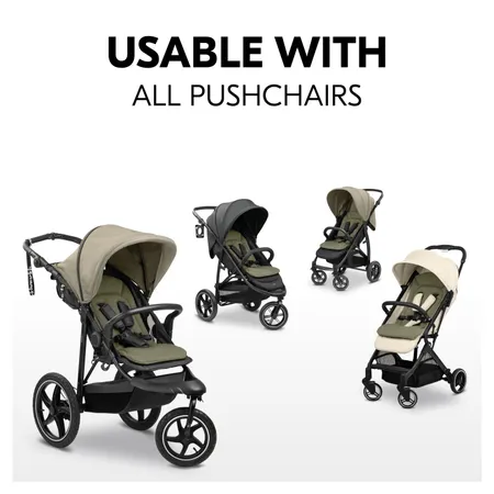 For pushchairs and bike trailers