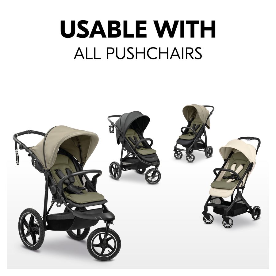 For pushchairs and bike trailers