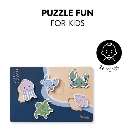 Puzzle fun for 1 year olds