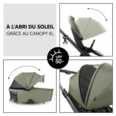 Canopy XL pour protection maximale du soleil