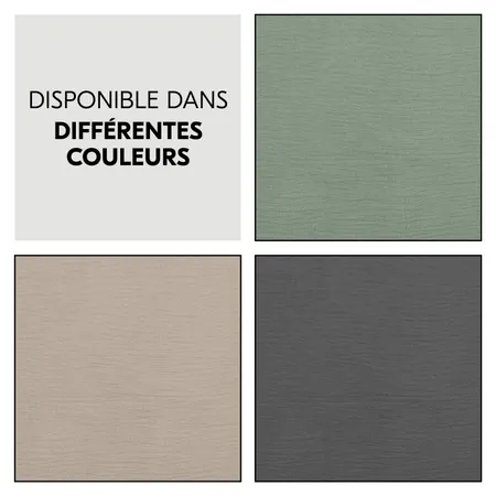 Superbe choix de couleurs modernes, individuelles