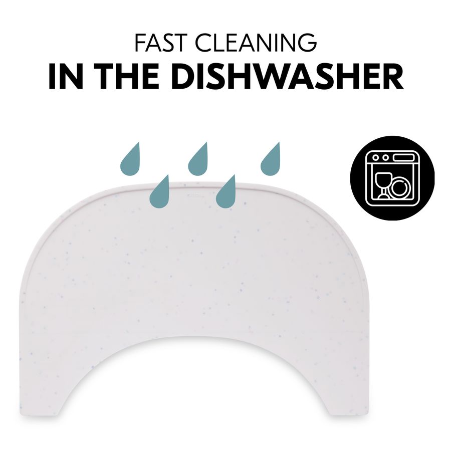 Fast cleaning in the dishwasher