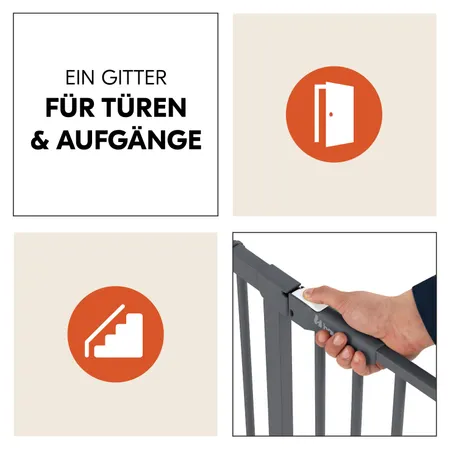 Klemmgitter für Standardtüren und Aufgänge