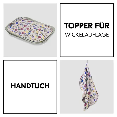 Wickelauflage oder Handtuch? Beides!