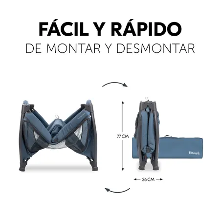 Montaje y desmontaje sencillos y rápidos