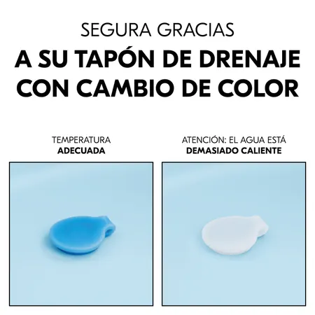 Segura gracias al tapón con cambio de color