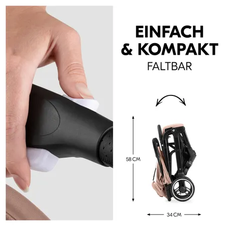 Komfortabel Reisen mit falt- und tragbarem Buggy