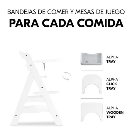 Bandejas a juego disponibles por separado