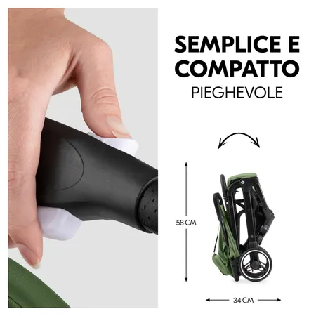 Pieghevole e portatile per un viaggio facile