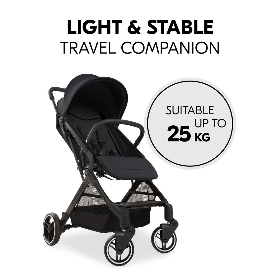 Light, handy and robust hauck pushchair