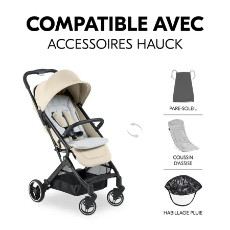 Flexible et individuel avec accessoires de hauck