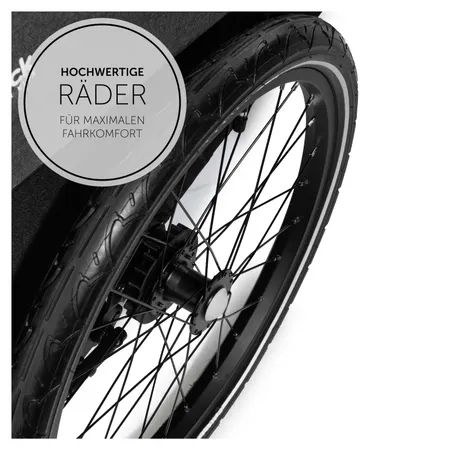 Hochwertige Räder für mehr Fahrkomfort