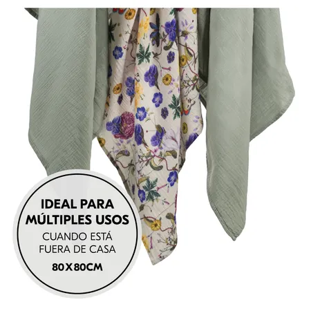 La mantita fina y multiuso para viajar