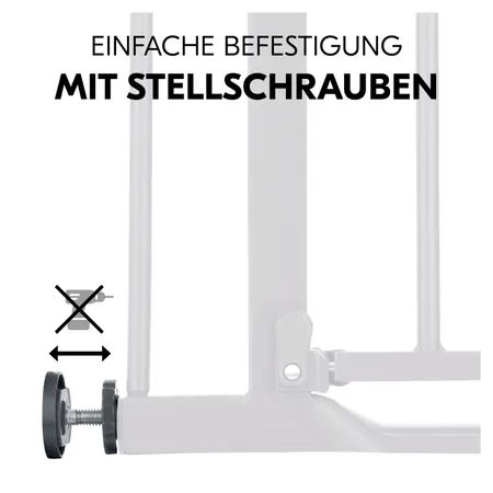 Klemmgitter mit Druckbefestigung