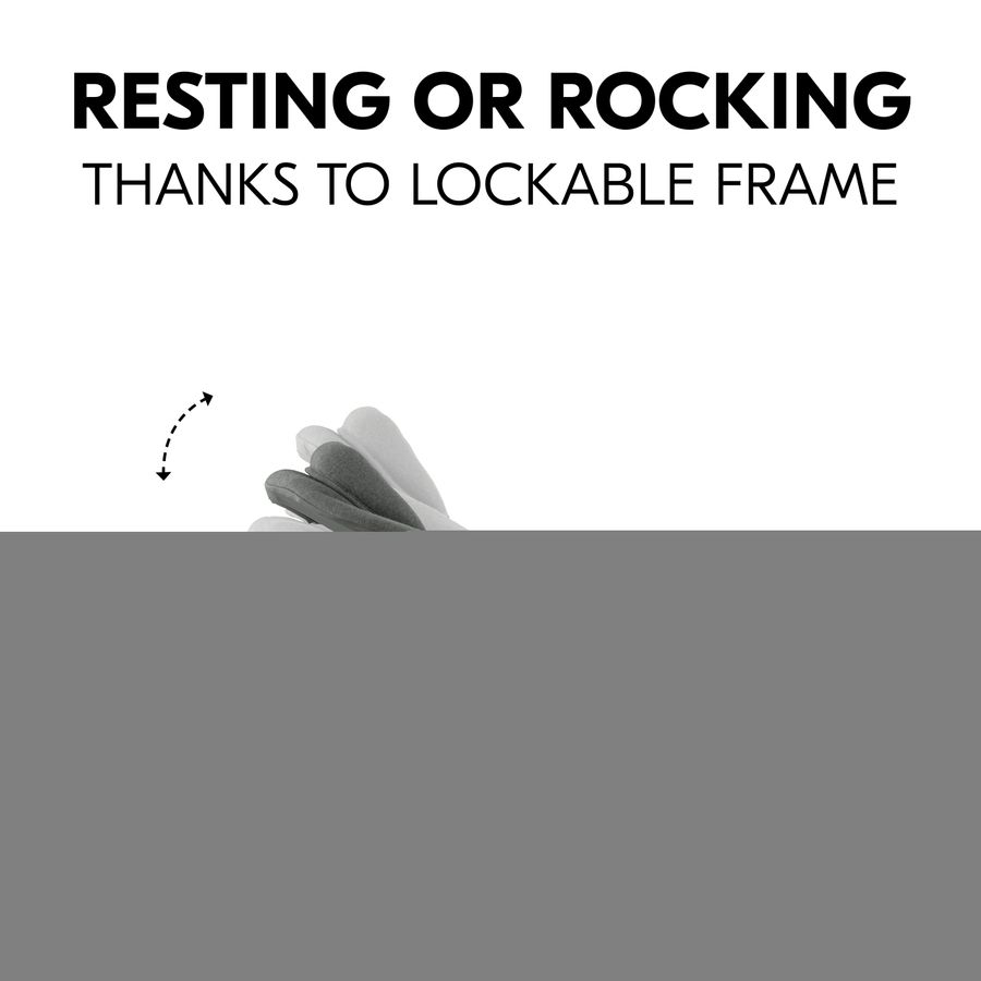 Gently bounce or rock