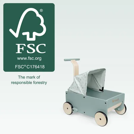 Fabricado con madera robusta 