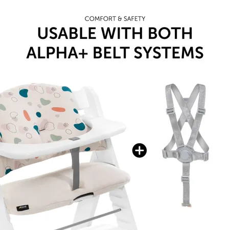Usable with both Alpha+ belt systems