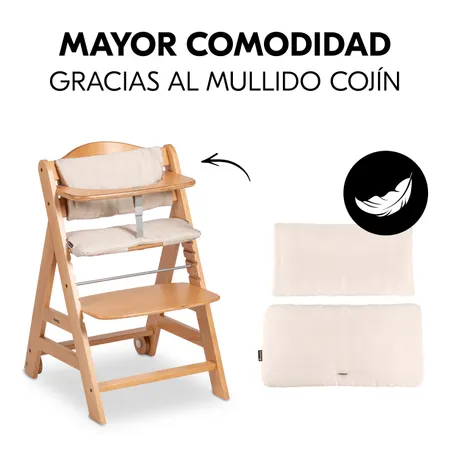 Mayor comodidad gracias a su blando cojín
