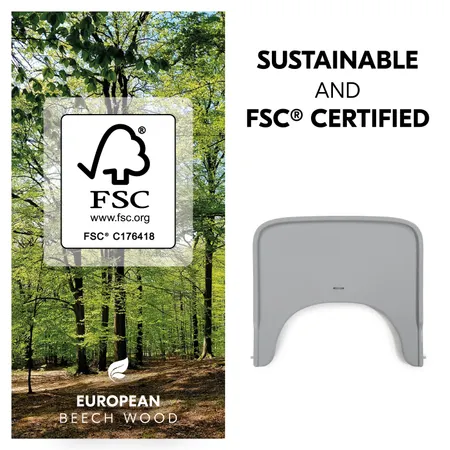Sustainable and FSC® certified beechwood