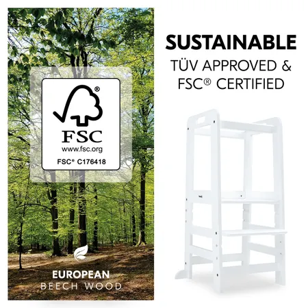 Sustainable, TÜV approved and FSC® certified