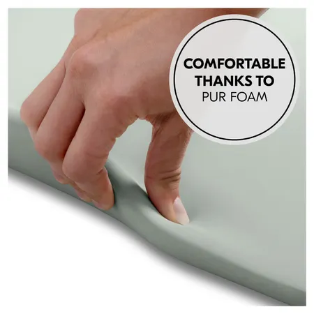 Comfortable thanks to PUR foam