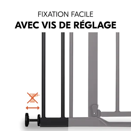 Fixation par pression simple et stable