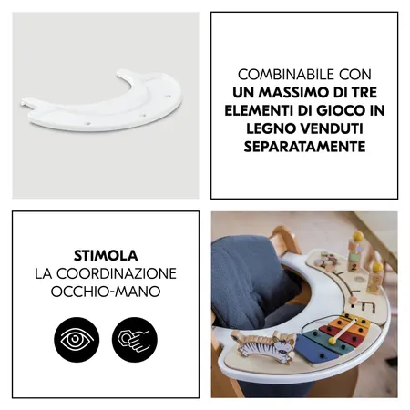 Favorisce la coordinazione occhio-mano