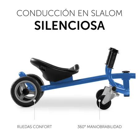 Conducción de slalom en modo silencioso