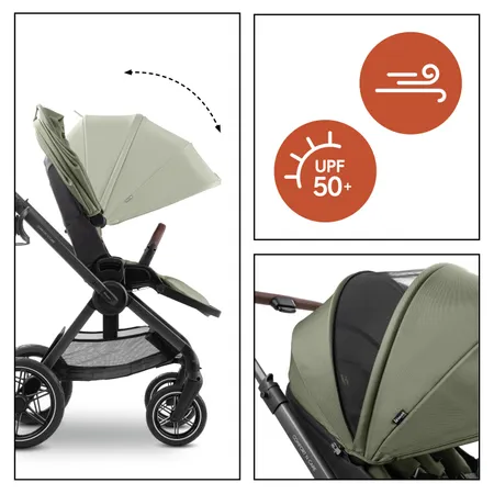 Canopy XL pour protection maximale du soleil