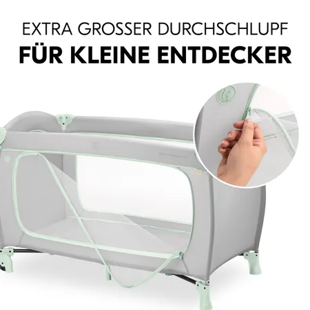 Extra großer Durchschlupf für kleine Entdecker
