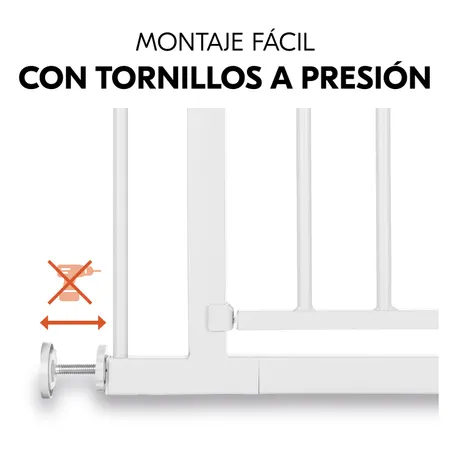 Verja de seguridad con ajuste a presión