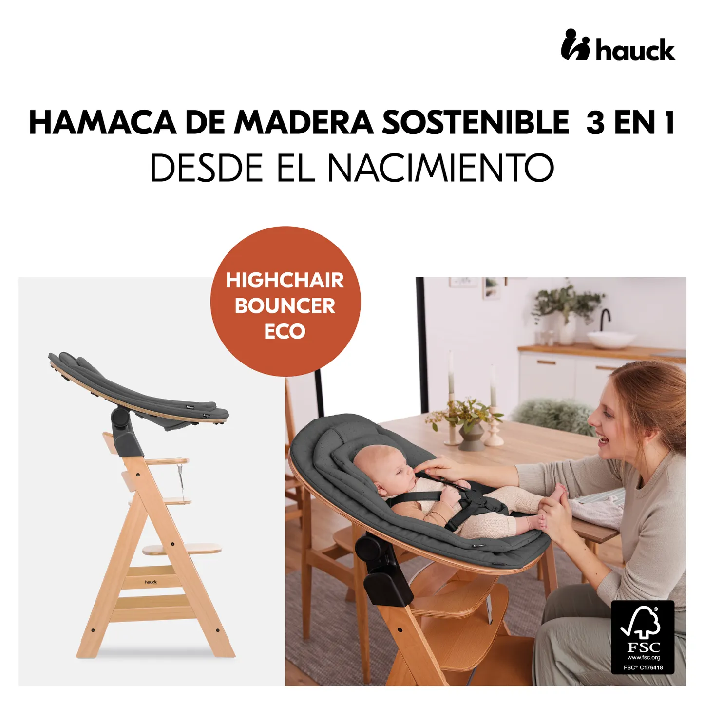 Highchair Bouncer Eco