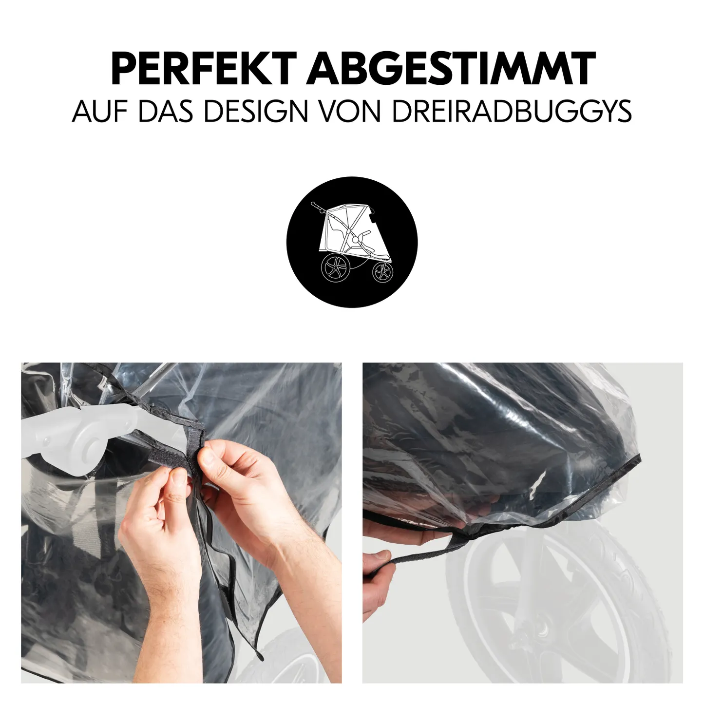 Pushchair Raincover 3W