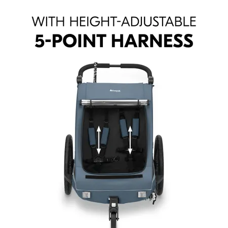 With reliable 5-point harness