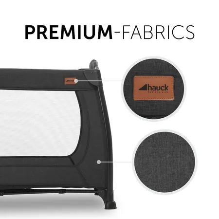 Premium fabrics in high-end look