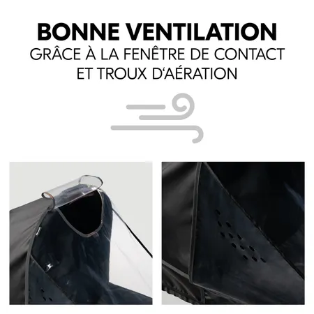 Bonne aération et contact visuel avec votre bébé