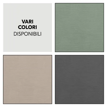 Ottima scelta di colori, moderna e personalizzata