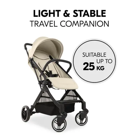 Light, handy and robust hauck pushchair 
