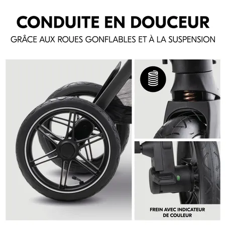 Suspension particulièrement douce