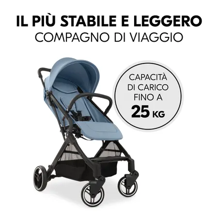 Passeggino hauck leggero, maneggevole e resistente