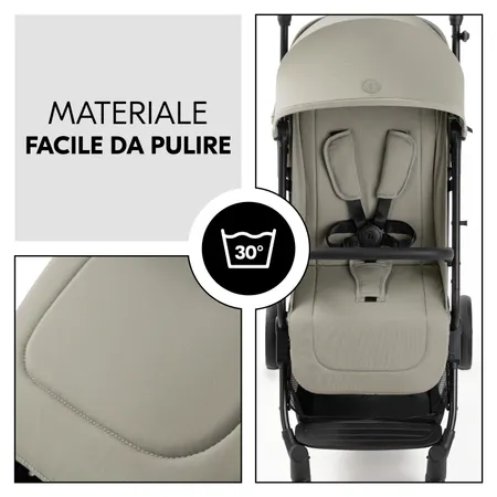 Materiale di facile manutenzione e lavabile