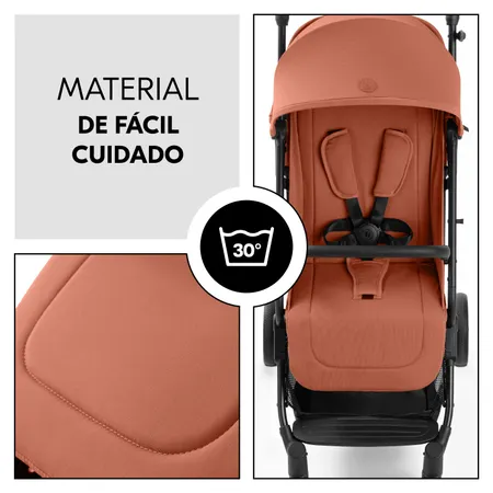 Materiales de fácil limpieza y lavable en lavadora
