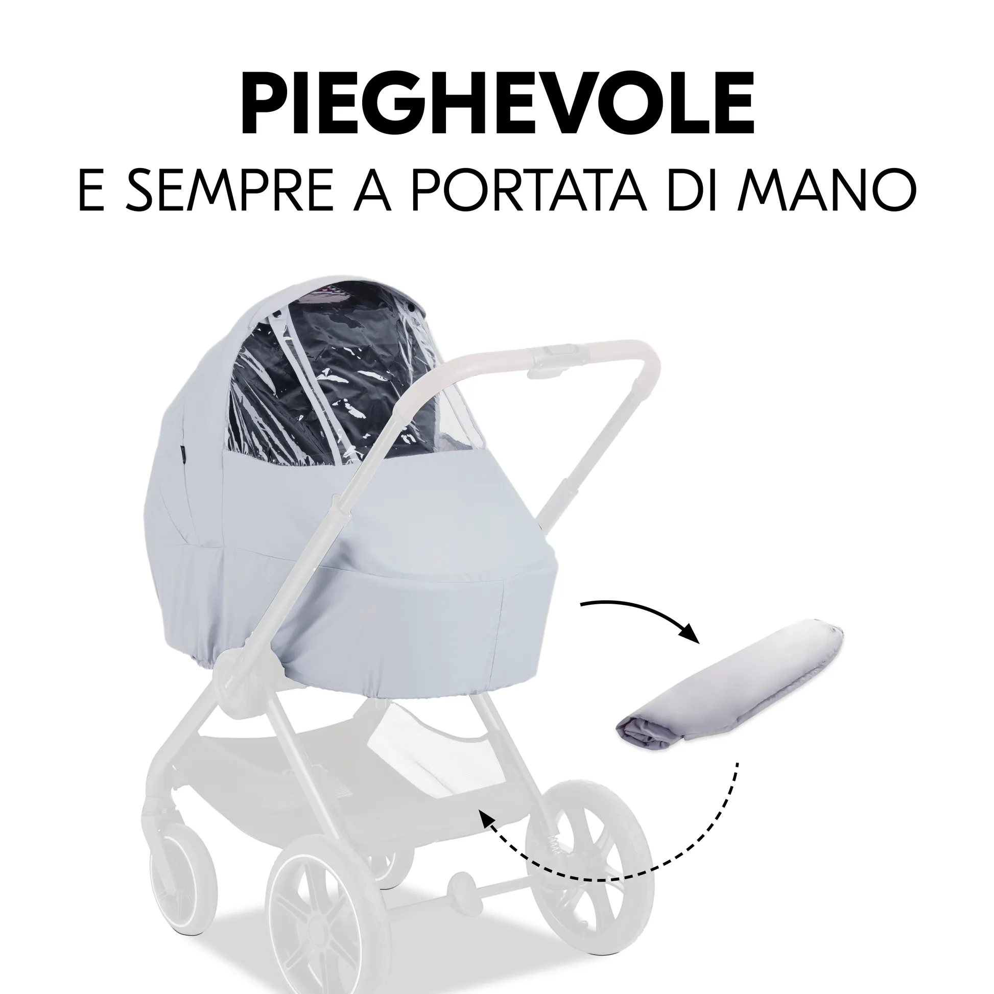 2 in 1 Pushchair Raincover