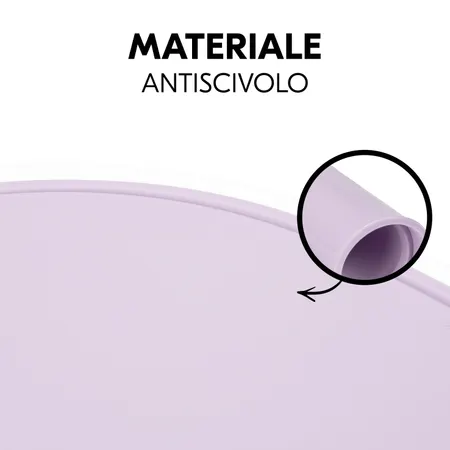 Buona aderenza grazie al materiale antiscivolo