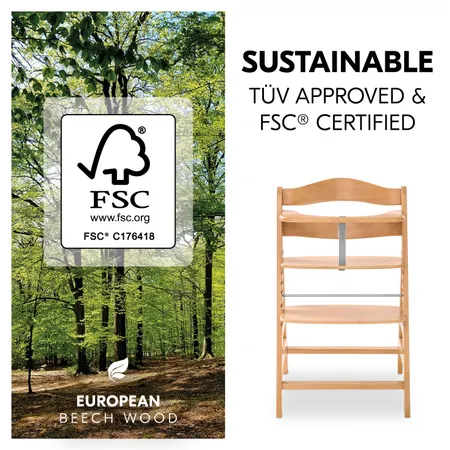 Sustainable and FSC® certified beech wood