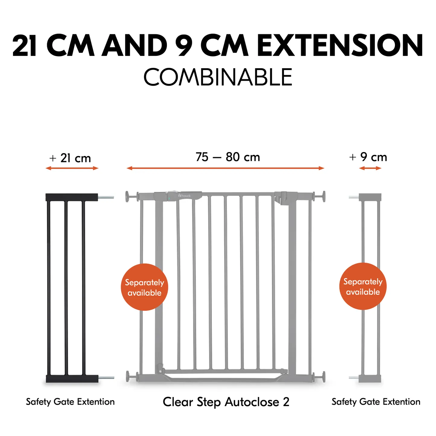 Safety Gate Extension 21 cm