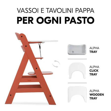 Vassoi coordinati disponibili separatamente