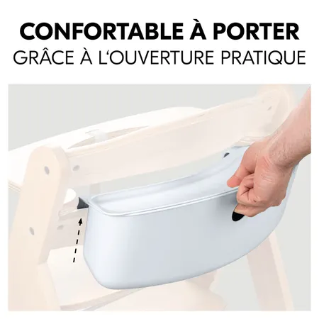 Facile à porter grâce à l’ouverture pratique