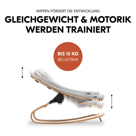 Dein Baby wippt auf natürliche Weise von selbst